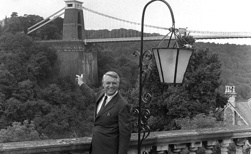 Cary Grant at Avon Gorge Hotel credit Bristol Post: 7 Facts you never knew about Cary Grant’s Bristol connections